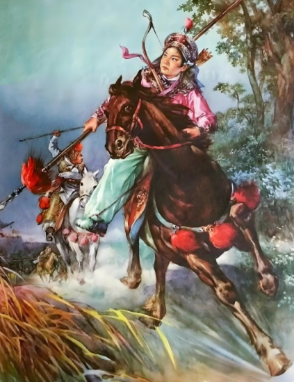 张宣丨捣练子·中国古代十大女将（词十首之六）