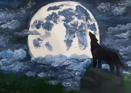 何美鸿丨苍狼（近体诗二首）